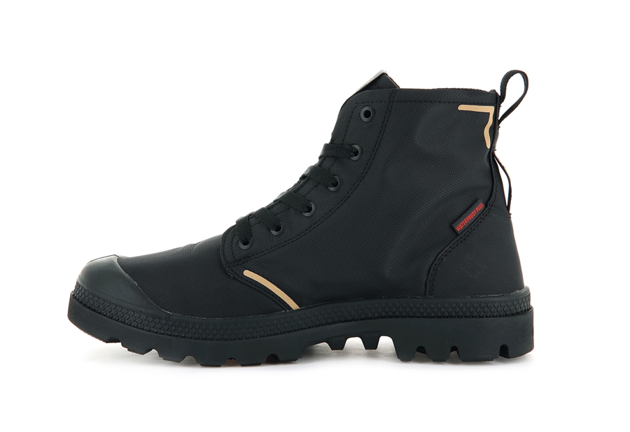 Palladium Pampa Lite+ Recycle Wp+ Svarte | PHC8053OH