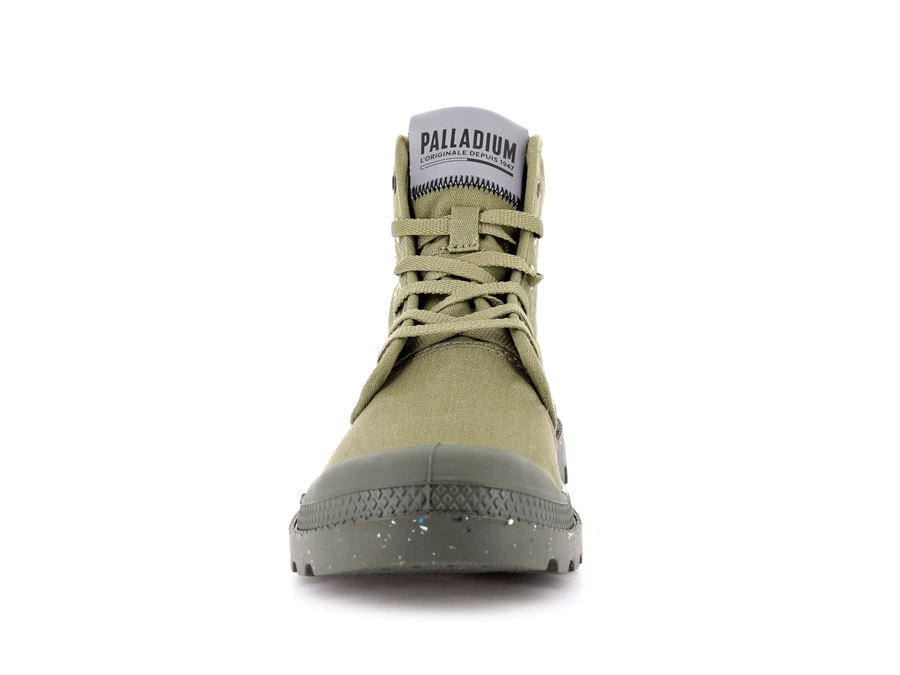 Palladium Pampa Organic Metro Grønn | VKU1742GB