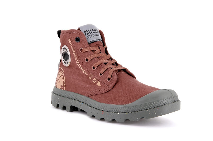 Palladium Pampa Organic Metro Kopper Brune | HJW9682ME