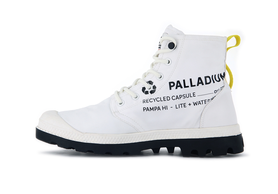 Palladium Pampa Recycle Vanntette+ 2 Hvite | UAJ897TA