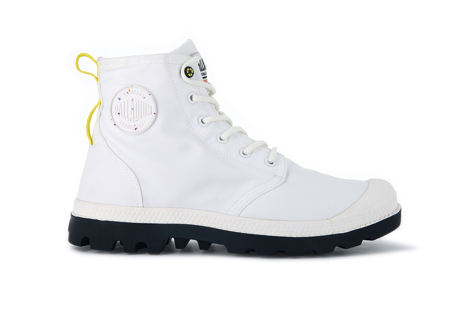 Palladium Pampa Recycle Vanntette+ 2 Hvite | UAJ897TA