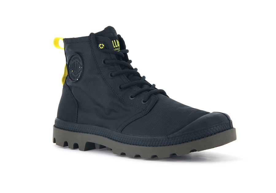 Palladium Pampa Recycle Vanntette+ 2 Svarte | ALV1075EL