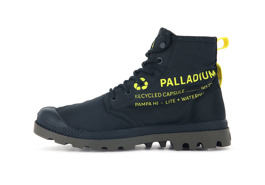 Palladium Pampa Recycle Vanntette+ 2 Svarte | ALV1075EL