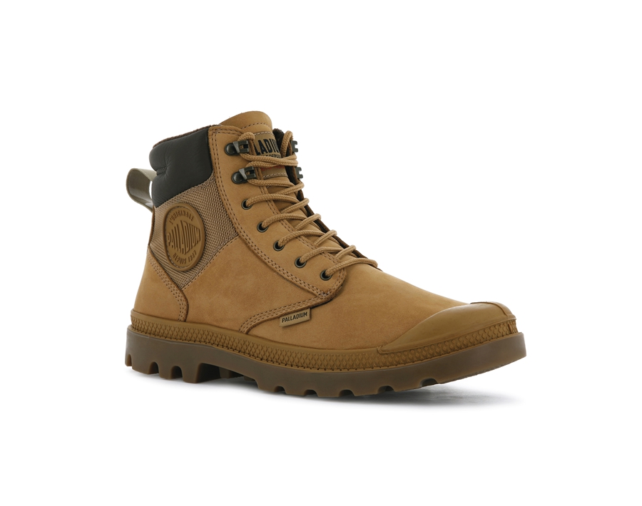 Palladium Pampa Shield Wp+ Lux Gull | SUP9184FY