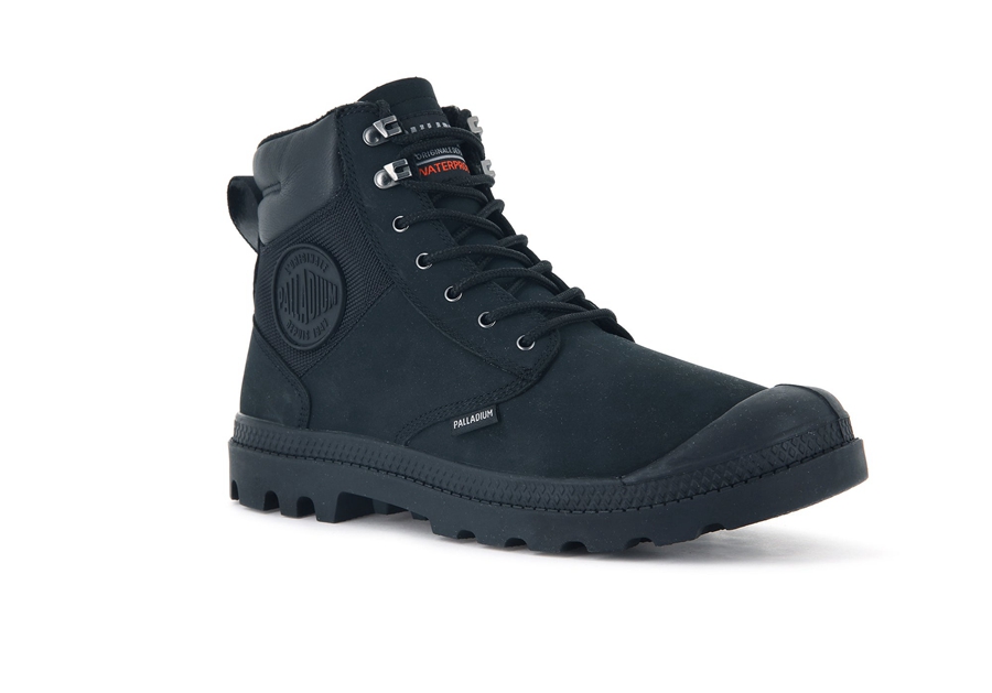 Palladium Pampa Shield Wp+ Lux Svarte | NXO4068AE