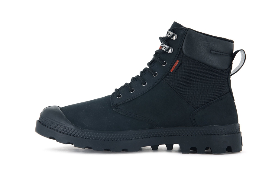 Palladium Pampa Shield Wp+ Lux Svarte | NXO4068AE