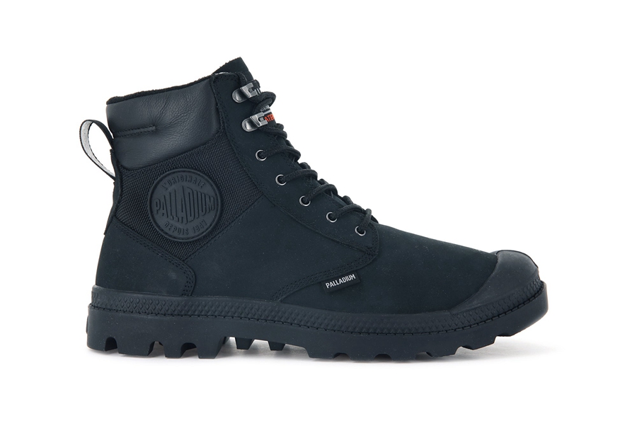 Palladium Pampa Shield Wp+ Lux Svarte | NXO4068AE