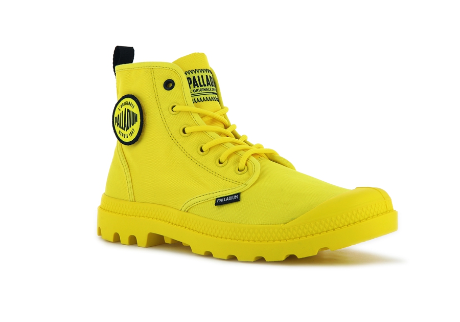 Palladium Pampa Smiley Change Gul | XEL9044NY