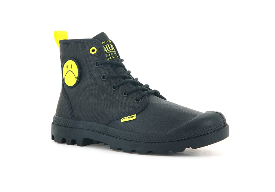 Palladium Pampa Smiley Change Svarte | JJY3839DZ