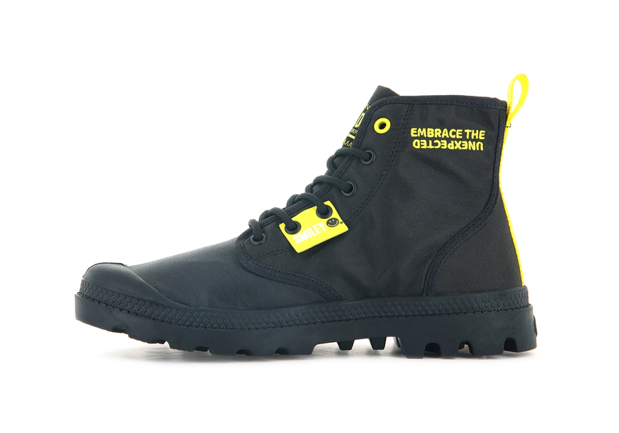 Palladium Pampa Smiley Change Svarte | JJY3839DZ