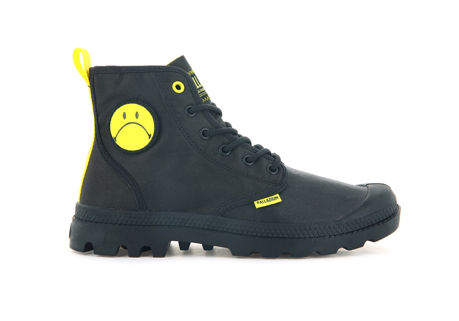 Palladium Pampa Smiley Change Svarte | JJY3839DZ