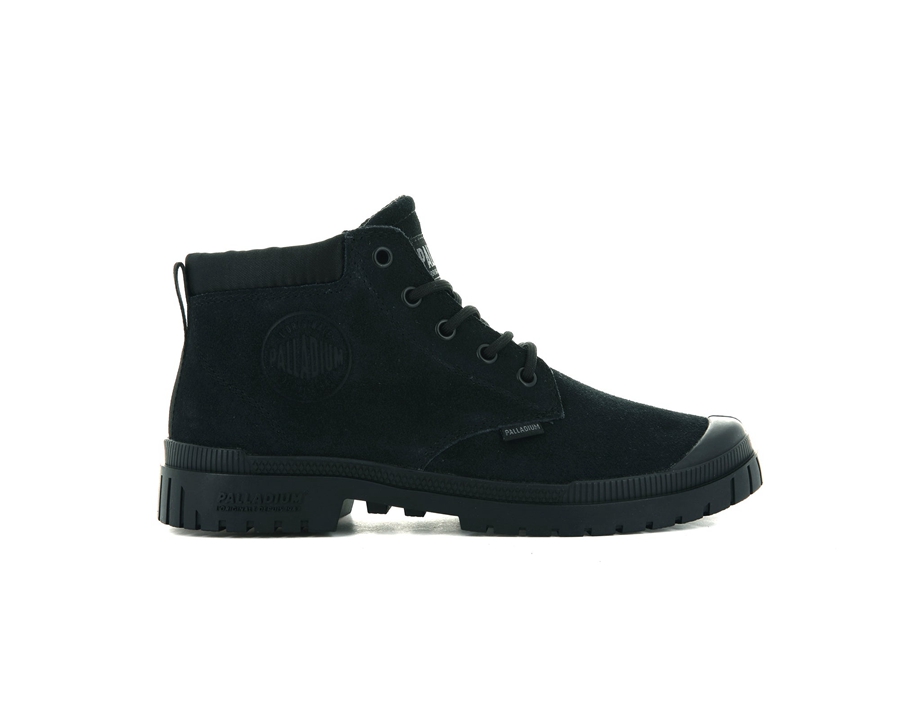 Palladium Pampa Sp20 Cuff Low Svarte | YYI3217QC