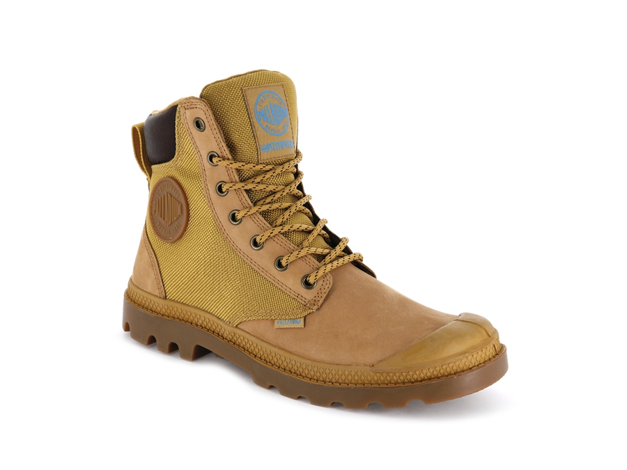 Palladium Pampa Sport Cuff Wpn Gull | GEN638JG