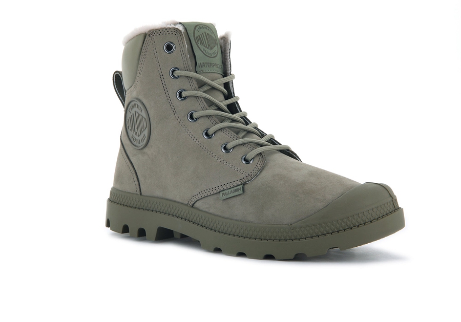 Palladium Pampa Sport Cuff Wps Lyse Grønn | DZF4416FB