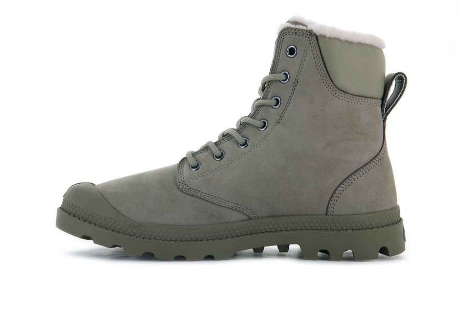 Palladium Pampa Sport Cuff Wps Lyse Grønn | DZF4416FB