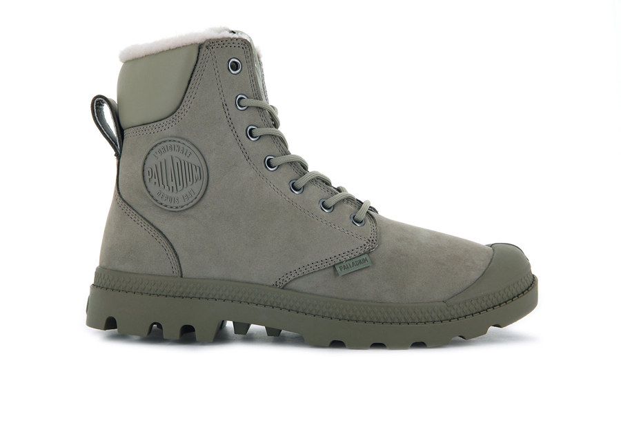 Palladium Pampa Sport Cuff Wps Lyse Grønn | DZF4416FB