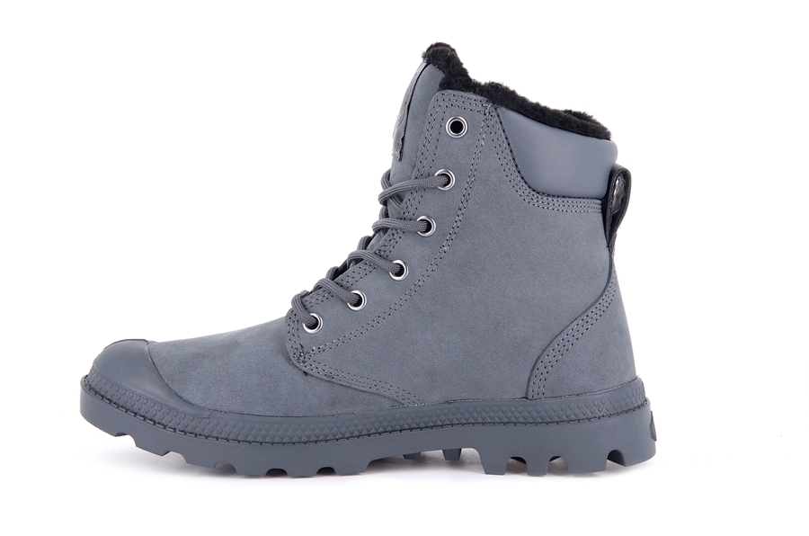 Palladium Pampa Sport Cuff Wps Mørke Grå | OYC5343NQ