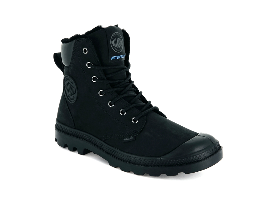 Palladium Pampa Sport Cuff Wps Svarte | BAV9151DM