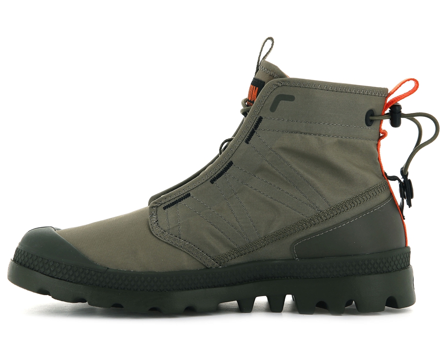 Palladium Pampa Travel Lite Grønn | RHH4825NJ