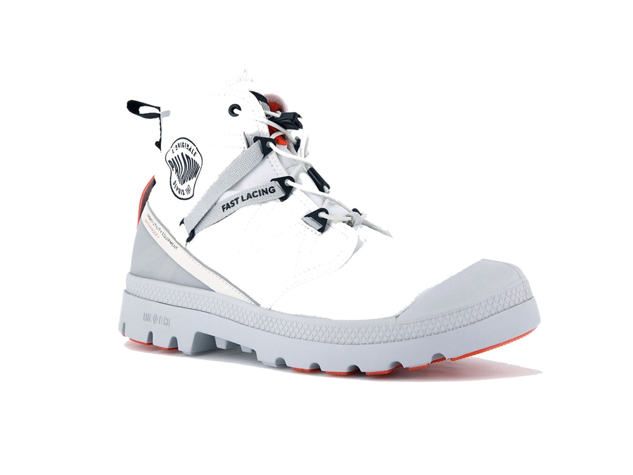 Palladium Pampa Travel Lite+ Vanntette Hvite | OZO8684IN