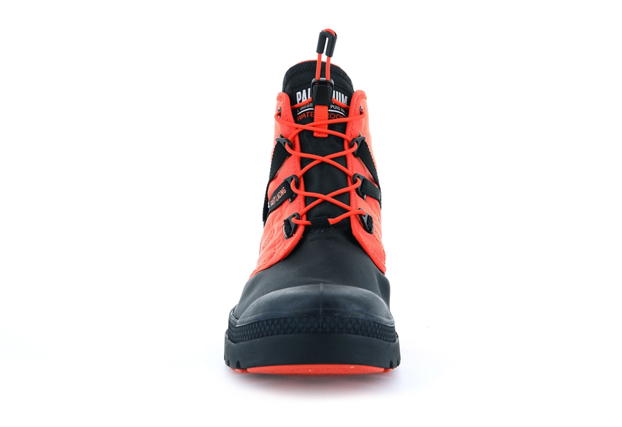 Palladium Pampa Travel Lite+ Vanntette Svarte Oransje | OVM7024TV