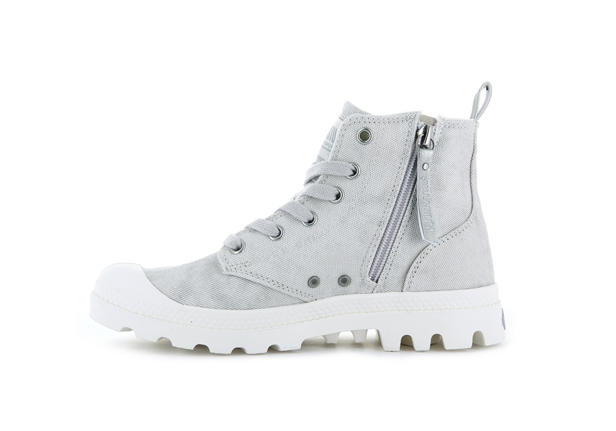 Palladium Pampa Zip Desertwash Grønn | IHX9687CV