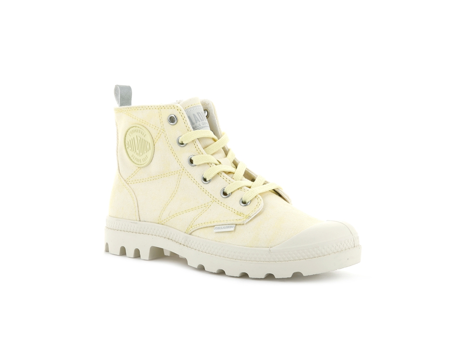 Palladium Pampa Zip Desertwash Gul | HJE3671ZM