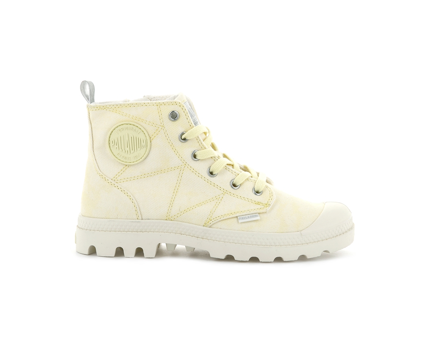 Palladium Pampa Zip Desertwash Gul | HJE3671ZM