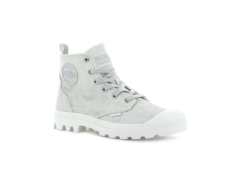 Palladium Pampa Zip Desertwash Hvite | OMA4312UP