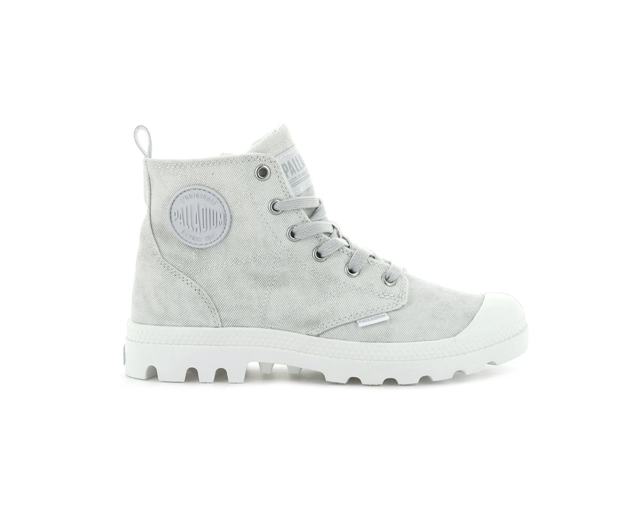 Palladium Pampa Zip Desertwash Hvite | OMA4312UP