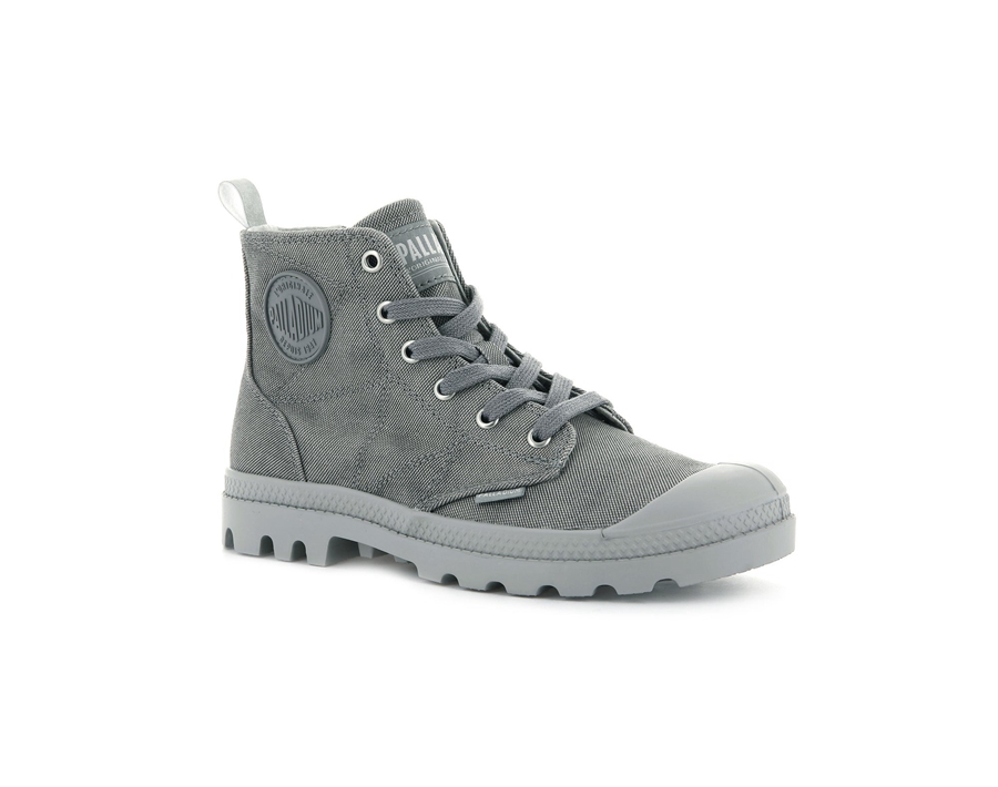 Palladium Pampa Zip Desertwash Mørke Grå | NYG4626YL