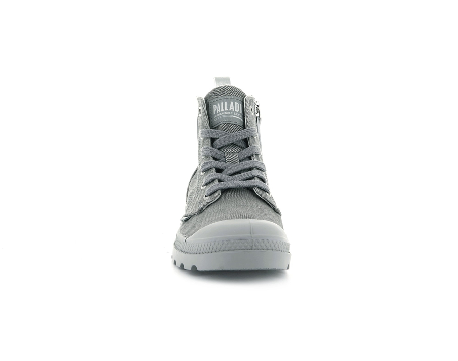 Palladium Pampa Zip Desertwash Mørke Grå | NYG4626YL