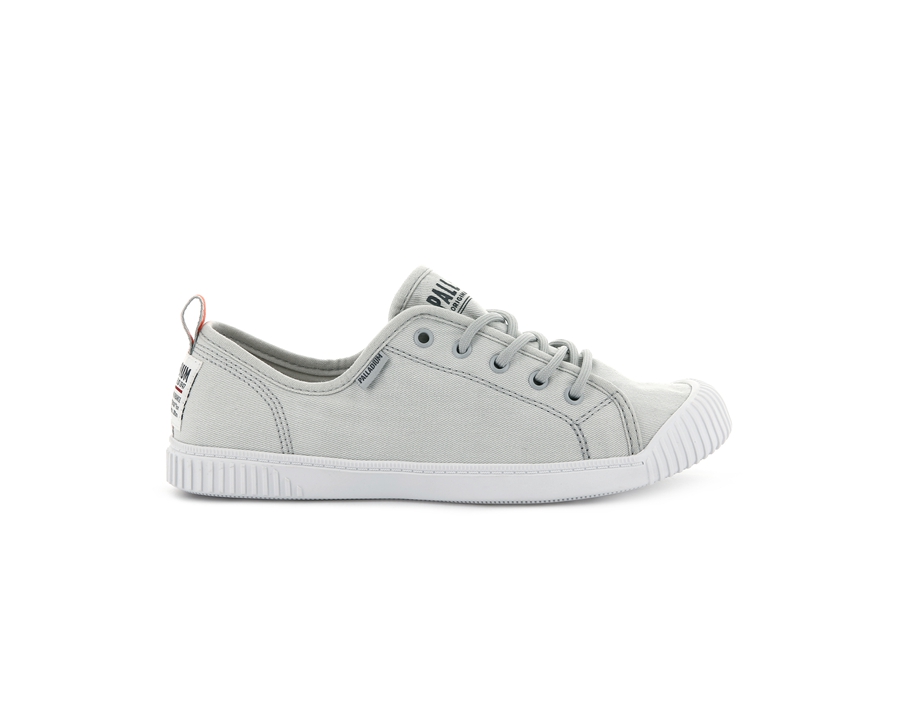 Palladium Easy Lace Canvas Lyse Grønn | KTH9318II