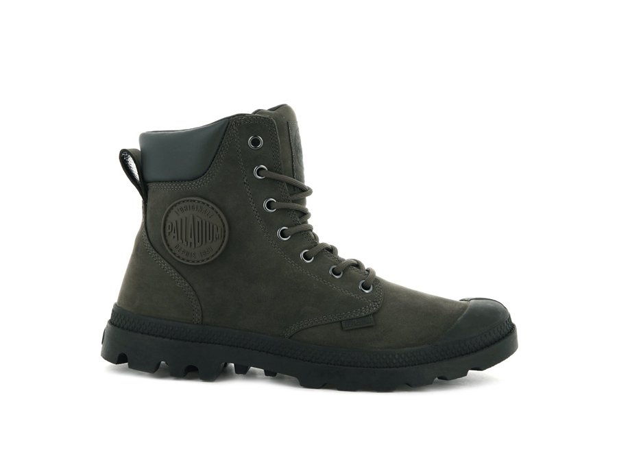 Palladium Pampa Cuff Wp Lux Brune | MMU879FL