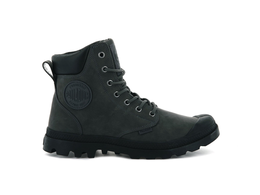 Palladium Pampa Cuff Wp Lux Svarte | UZK1653BK