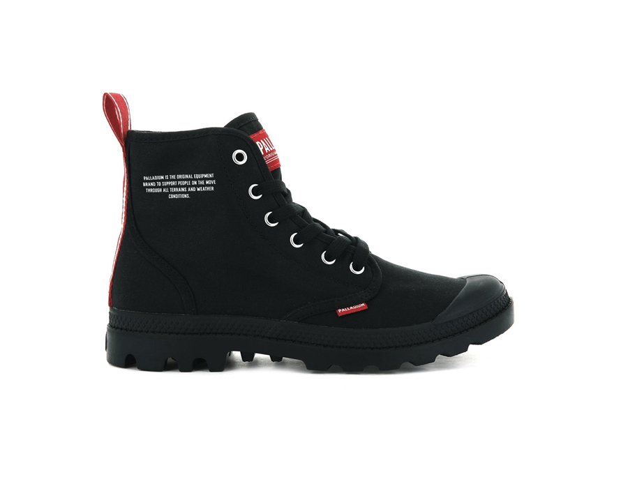 Palladium Pampa Hi Dare Svarte | BAM217RG