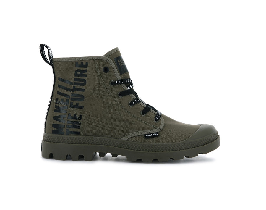 Palladium Pampa Hi Future Grønn | TIL6976QU