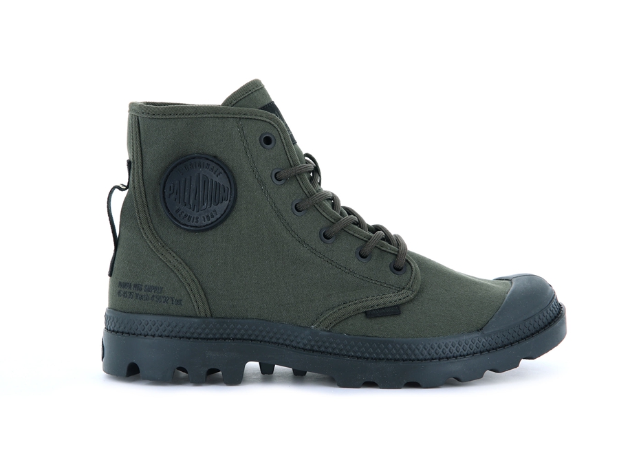 Palladium Pampa Hi Htg Supply Olivengrønne | WCI6488DK