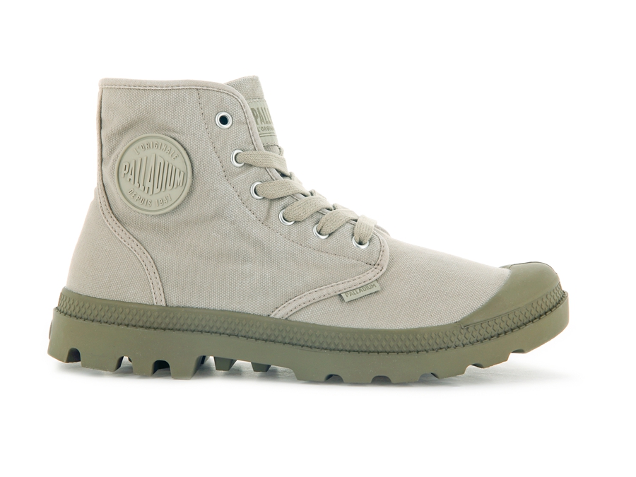 Palladium Pampa Hi Lyse Grønn | BSV3065WD