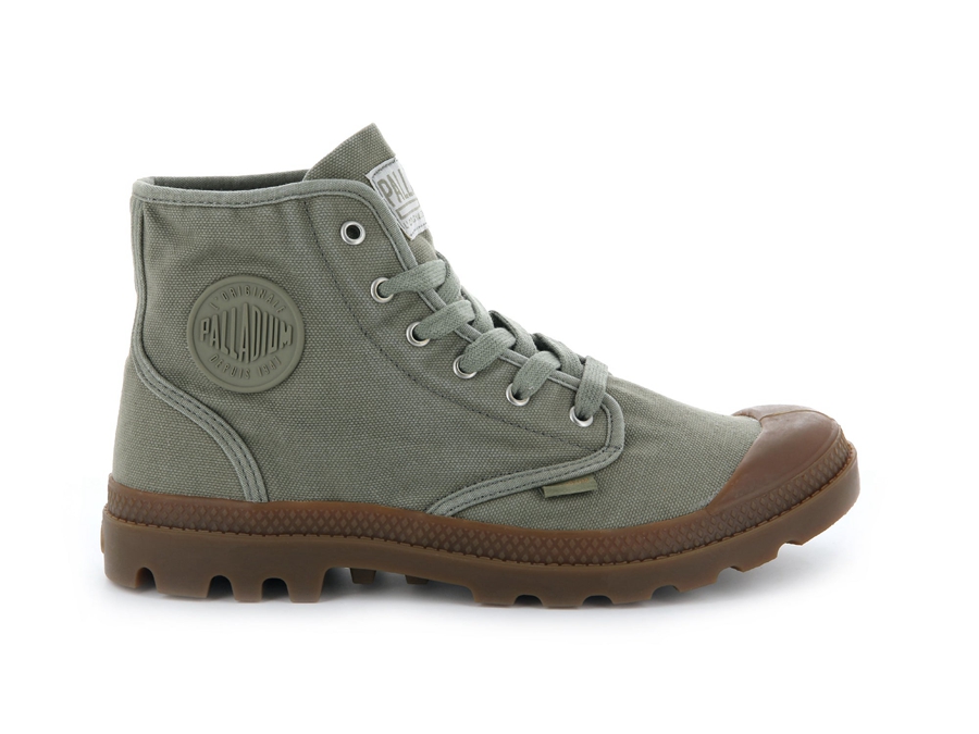 Palladium Pampa Hi Mørke Grønn | QAD2098MX