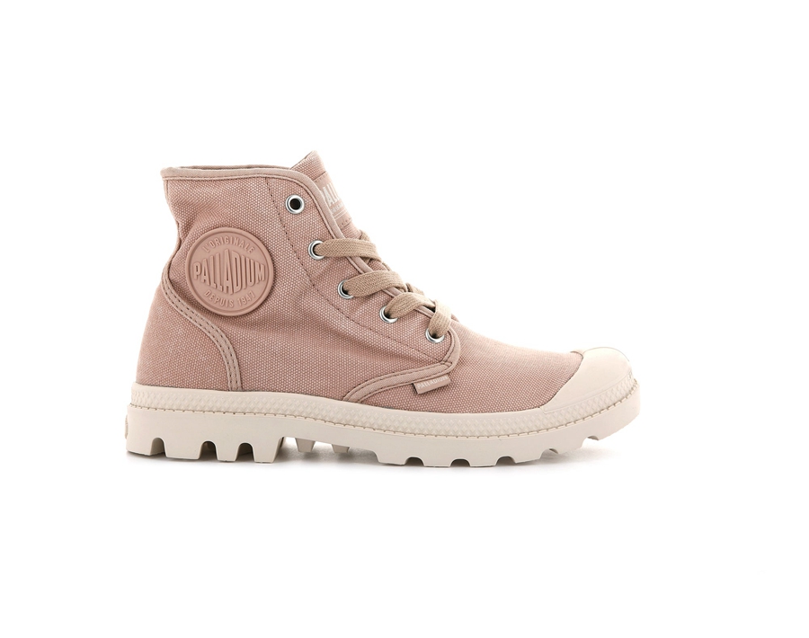 Palladium Pampa Hi Rosa Mørke Rød | UZN3176XU