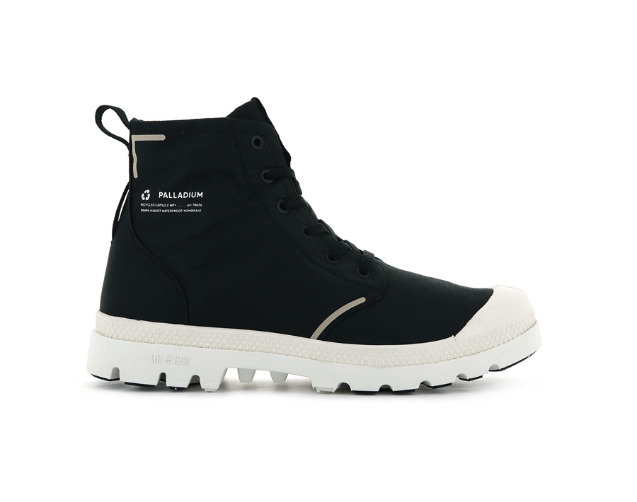 Palladium Pampa Lite+ Recycle Wp+ Svarte | DQV5817LI