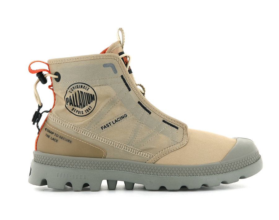 Palladium Pampa Travel Lite Khaki | RZG9619RI