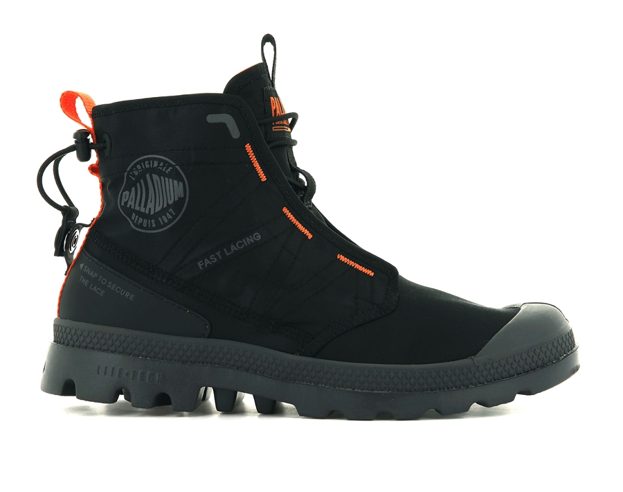 Palladium Pampa Travel Lite Svarte | HOX785YR