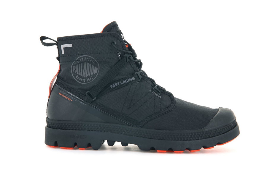 Palladium Pampa Travel Lite+ Vanntette Svarte | UCU4237TI