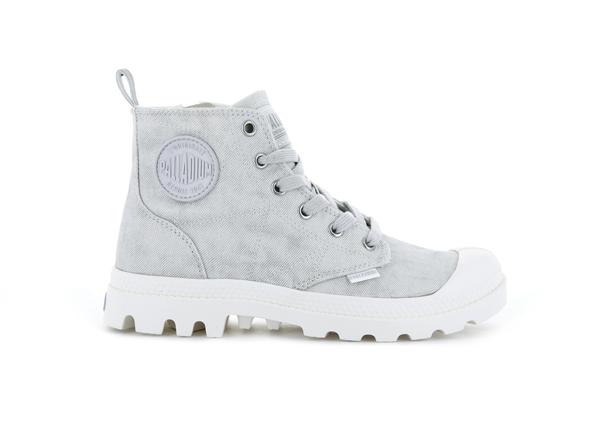 Palladium Pampa Zip Desertwash Grønn | IHX9687CV